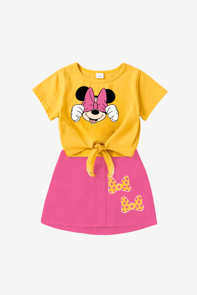 Unique Stylish Toddler Skirt Set (6mths - 6yrs) - Childrengoods