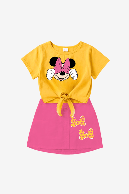 Unique Stylish Toddler Skirt Set (6mths - 6yrs) - Childrengoods