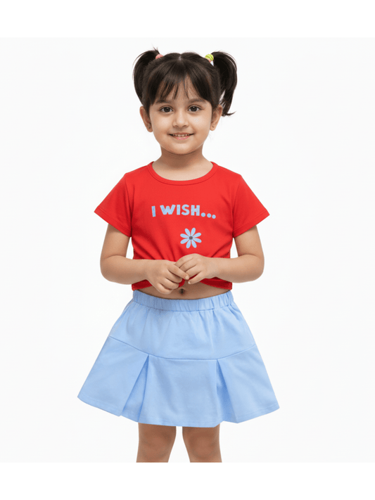 Unique Stylish Toddler Skirt Set (6mths - 6yrs)