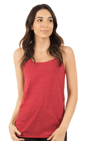 Women's Red Color Tank Top