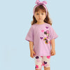 2 pcs Micky Mouse T-shirt Set For Kid Girl